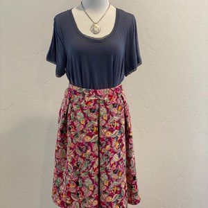 NWOT LuLaRoe Pink Floral Madison